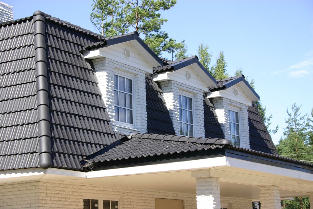 Цементно-песчаная черепица Baltic Tile Стандарт Серый Цементно-песчаная черепица Baltic Tile Стандарт Серый