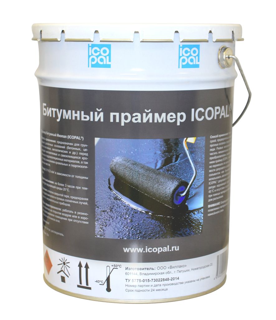 Кровельный клей Икопал 5 л Кровельный клей Икопал 5 л