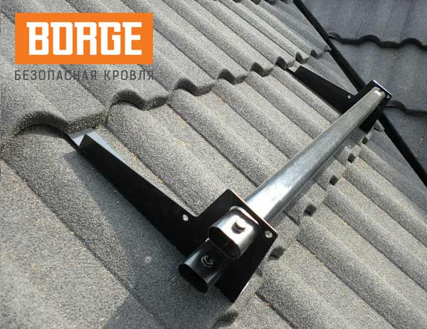 снегозадержатель 3м borge для композитной черепицы снегозадержатель 3м borge для композитной черепицы