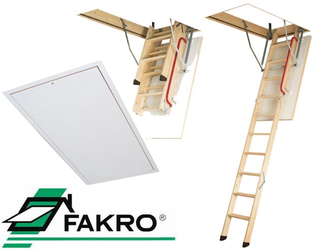Чердачная лестница Fakro LTK energy 60*100*280