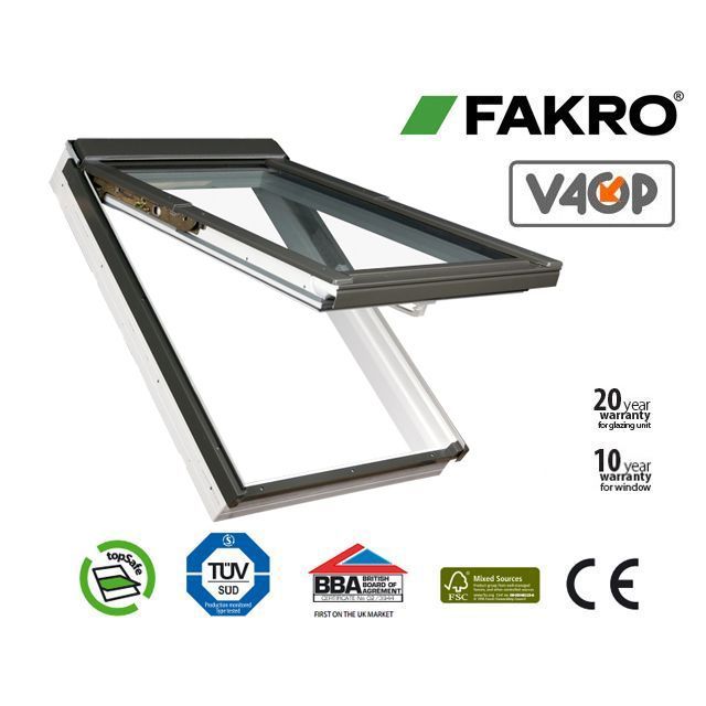 Мансардное окно Fakro PPP-V U3 Preselect 94*140